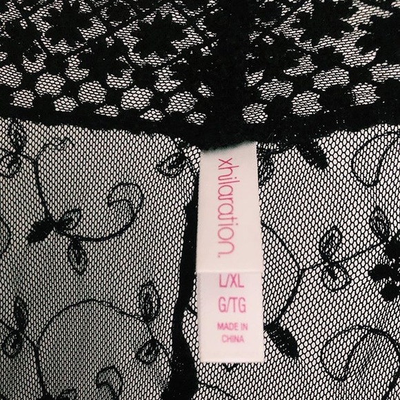 Black lace Kimono - Picture 3 of 3